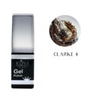 Χρυσό Glitter Ημιμόνιμο – Clarke Gel polish4