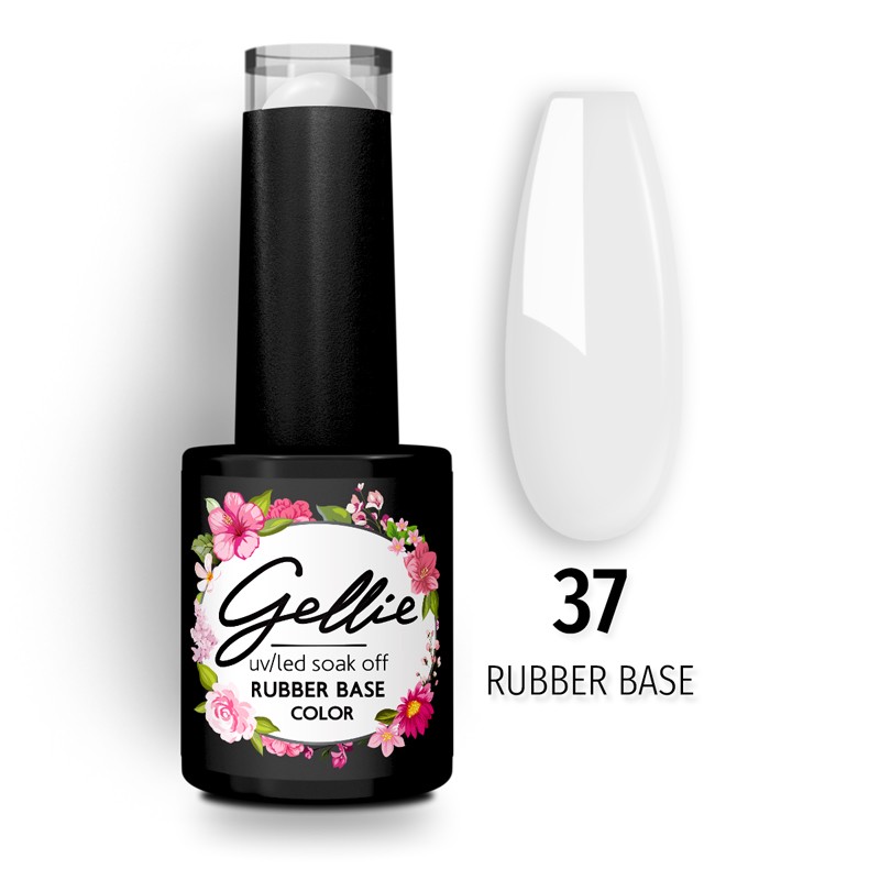 Rubber Base Color 37 Milky White 10ml Gellie