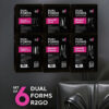 Dual Forms R2GO, types set of 6 Imenka
