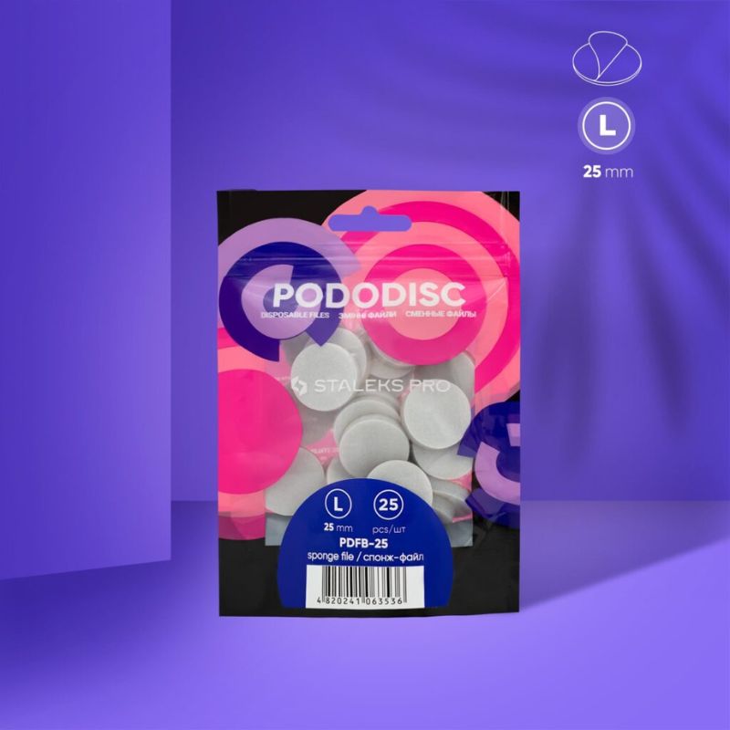 Ανταλλακτικά Μπάφερ για Pododisk L Expert (50 τμχ) Staleks, Ozel Beauty Pro