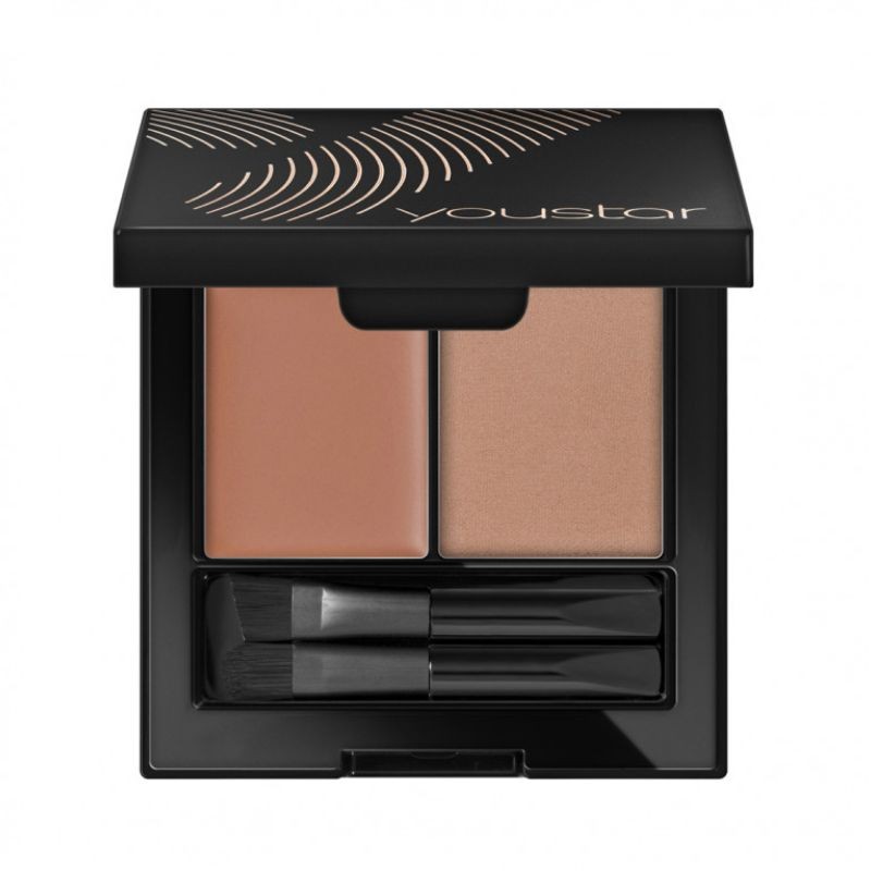 02 Hazelnut - Browxpert Eyebrow Kit 2.9gr Youstar, Ozel Beauty Pro