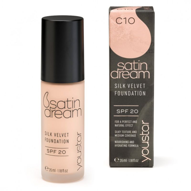 C10 Satin Dream Foundation 35ml Youstar, Ozela Beauty Pro