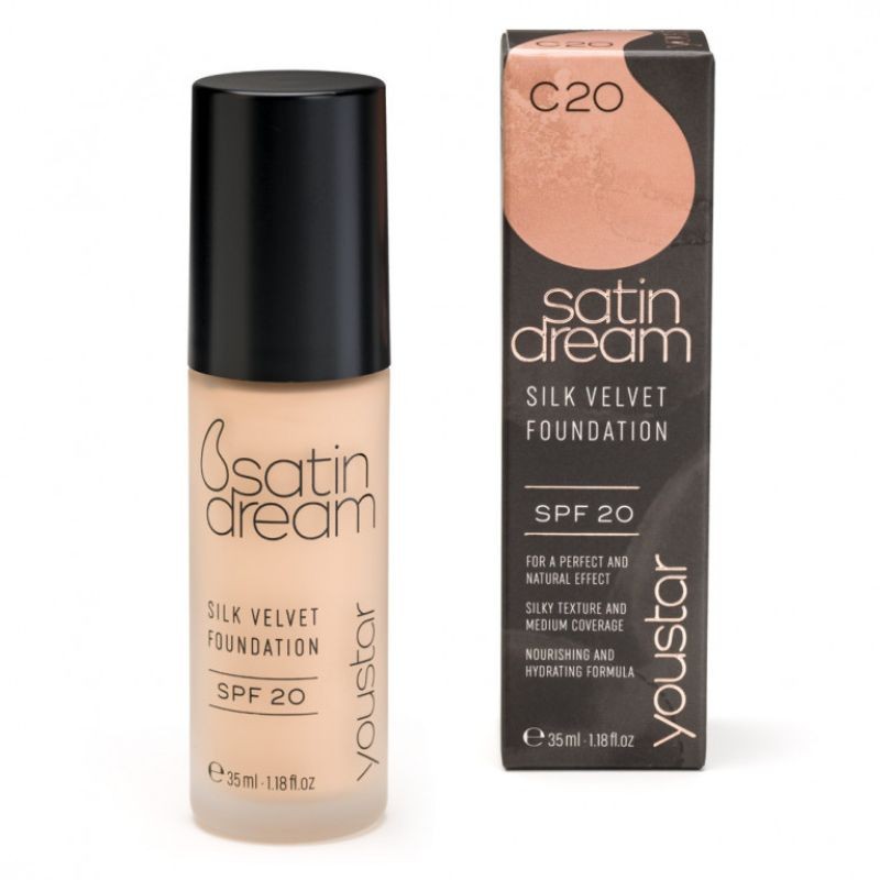C20 Satin Dream Foundation 35ml Youstar, Ozela Beauty Pro