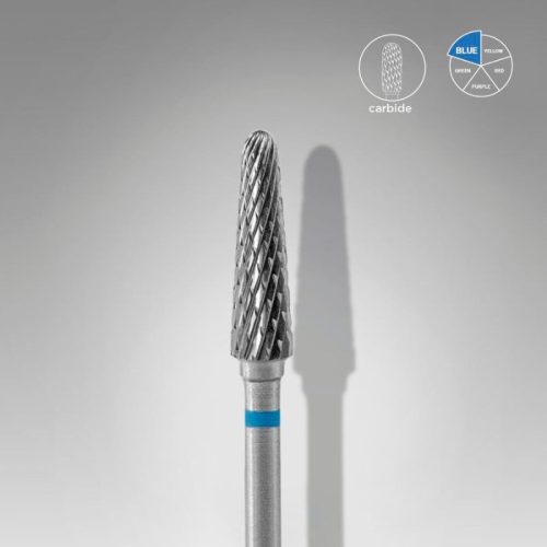 Φρέζα Καρβιδίου Διαμόρφωσης - Frustum μπλε 4mm/13mm Staleks, Ozel Beauty Pro