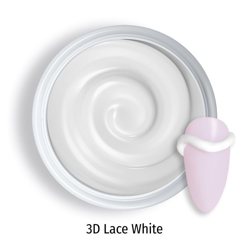 Πλαστελίνη 3D Lace White 5ml - Jk Star, Ozel Beauty Pro